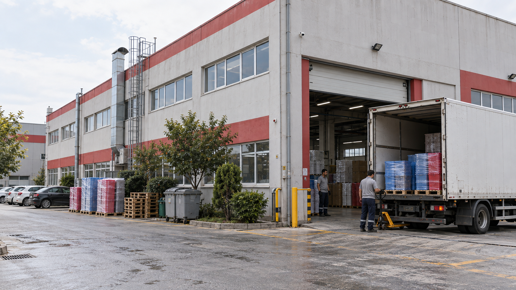 Sağlık Plastik fabrika dış görünümü